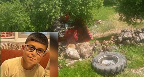 Mersin’de Traktör uçuruma yuvarlandı…