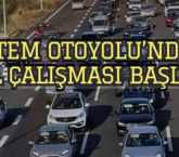 TEM Otoyolu’ İstanbul yönü trafiğe kapatılacak…