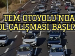 TEM Otoyolu’ İstanbul yönü trafiğe kapatılacak…