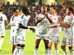 Beşiktaş deplasmanda Gaziantep FK’yı 2-0 yendi