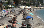 Bodrum’da Kurban Bayramı’nın ilk gününde sahillerde yoğunluk