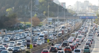 Muğla’da Kurban Bayramı tatili dolayısıyla trafik yoğunluğu