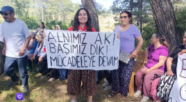 Akbelen’de Esra Işık, Anayasa Mahkemesi yasayı iptal edene kadar mücadeleye devam