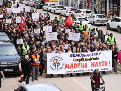 Amasya’da İnegöl Dağı’nda Madene Hayır”