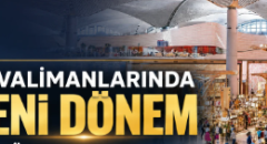 Havalimanlarında ücretsiz içme suyu hizmeti…