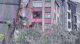 İstanbul kadın doktor, sevgilisinin evinden düştü!