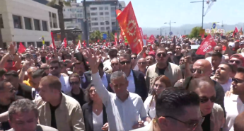 Özgür Özel’in İzmir mitinginde gerginlik