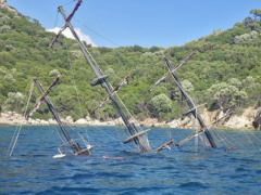 Marmaris’te 148 yolcunun bulunduğu tur teknesi battı…