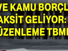 Vergi borçlarına yeni düzenleme Meclis’te