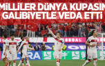 A Milliler Dünya kupasına galibiyetle veda etti…