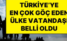 Türkiye’ye En Çok Göç Eden Ülke Vatandaşları Belli Oldu