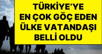 Türkiye’ye En Çok Göç Eden Ülke Vatandaşları Belli Oldu