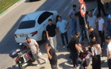 Bursa’da YARALI HALDE OĞLUNA TAMPON YAPTI