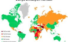 Türkiye en yüksek enflasyon oranına sahip dördüncü ülke…