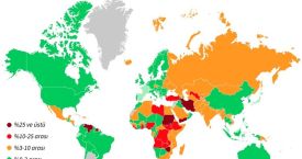 Türkiye en yüksek enflasyon oranına sahip dördüncü ülke…