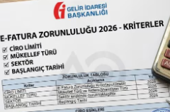 E-FATURA ZORUNLULUĞU, KAĞIT FATURADA ISRAR EDENLERE CEZA