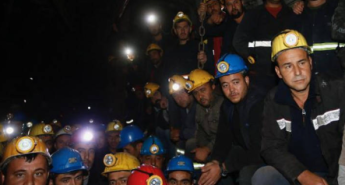 Madenciler yer altında açlık grevine başladı