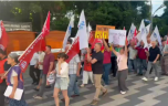 Hopa’da ‘NATO Zirvesi’ protestosu