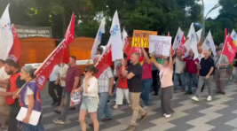 Hopa’da ‘NATO Zirvesi’ protestosu