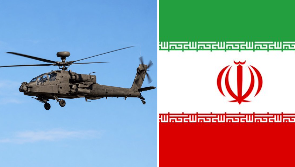 İran, ABD’ye ait helikopteri düşürdü!