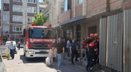 İstanbul’da kentsel dönüşüme giren bina kısmen çöktü…