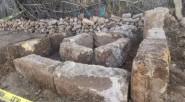 Mardin’de tarihi bir kiliseye ait, Süryanice yazılı kitabeler bulundu