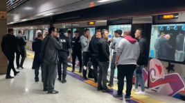 Marmaray Yenikapı istasyonunda bir intihar vakası daha!