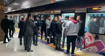Marmaray Yenikapı istasyonunda bir intihar vakası daha!