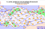 11 ilde sağanak yağış bekleniyor…