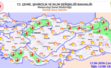 11 ilde sağanak yağış bekleniyor…