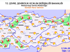 11 ilde sağanak yağış bekleniyor…
