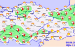 Meteoroloji: 15 ilde sağanak yağış