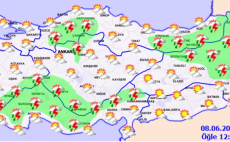 Meteoroloji: 15 ilde sağanak yağış