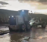 Elazığ-Tunceli yolu sel nedeniyle çift taraflı olarak ulaşıma kapandı