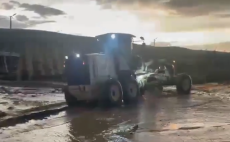 Elazığ-Tunceli yolu sel nedeniyle çift taraflı olarak ulaşıma kapandı