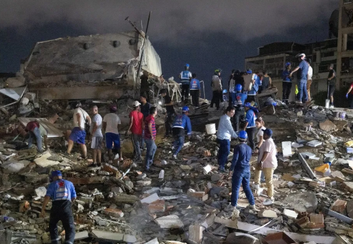 Venezuela’da depremde yaşanan yıkım havadan görüntülendi