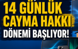 Yenilenmiş ürün alışverişlerinde 14 günlük cayma hakkı