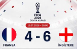 İngiltere, Fransa’yı 6-4 yenerek turnuvayı 3. sırada bitirdi