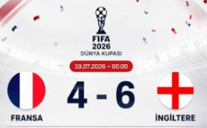 İngiltere, Fransa’yı 6-4 yenerek turnuvayı 3. sırada bitirdi