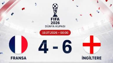 İngiltere, Fransa’yı 6-4 yenerek turnuvayı 3. sırada bitirdi