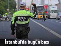 İstanbul’da bazı yollar trafiğe kapatıldı…