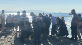 Samsun’da tekne alabora oldu…