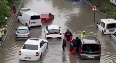 Yurdun birçok kentinde etkili olan yağış ,sel ve su baskınlarına neden oldu