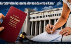 Yargıtay’dan boşanma davasında emsal karar…
